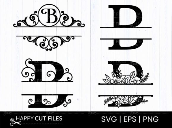 Download B Letter Alphabet Split Monogram - Gram Collection