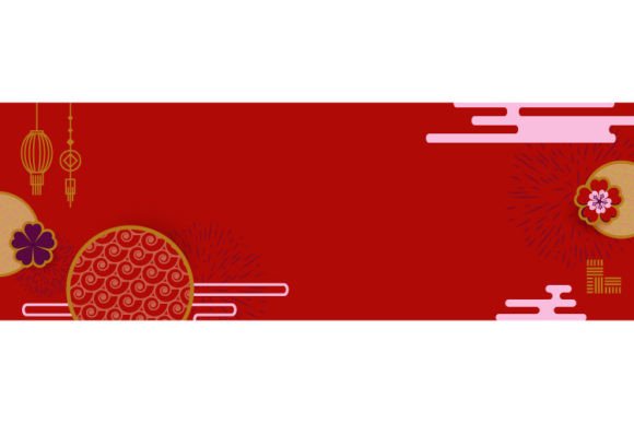 Download Lunar New Year Banner with Copy Space - Space Collection