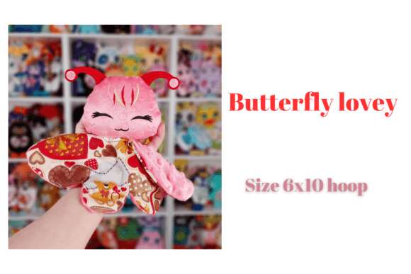 Download Baby Bee-butterfly Jointed Lovey Girl - Love Collection