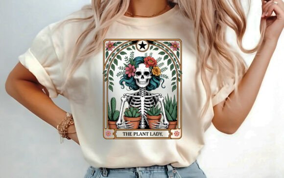 Download The Plant Lady Plant Lover T-shirt PNG - Love Collection