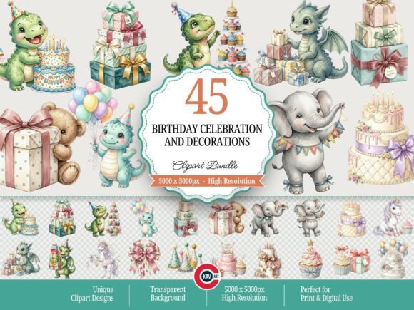 Download Birthday Celebration and Decorations - Celebration Collection