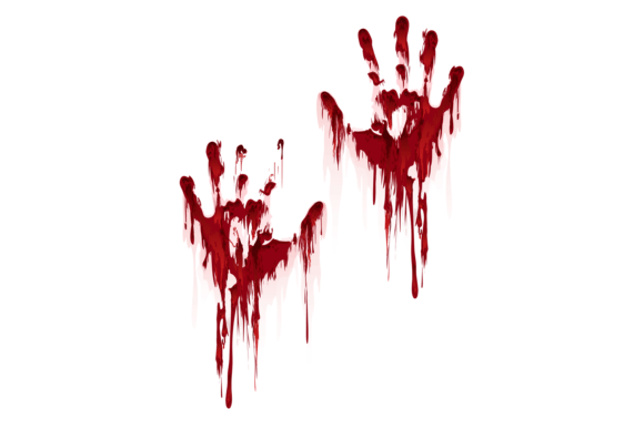 Download Blood Hand Stain. Crime Scene Horror Mar - Scene Collection