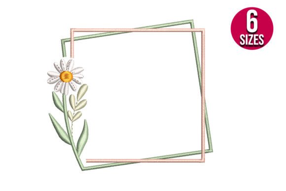 Download Daisy Monogram Frame - Gram Collection