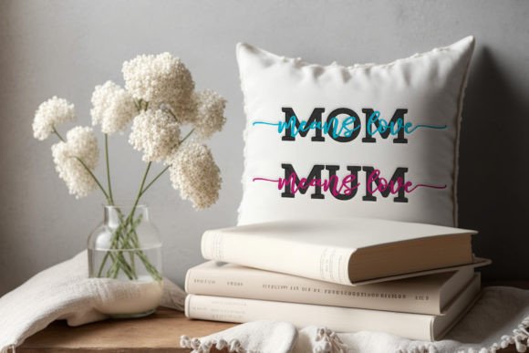 Download Mom Means Love Mum Means Love Embroidery - Love Collection