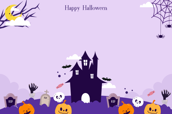 Download Cute Halloween Copy Space Background - Space Collection