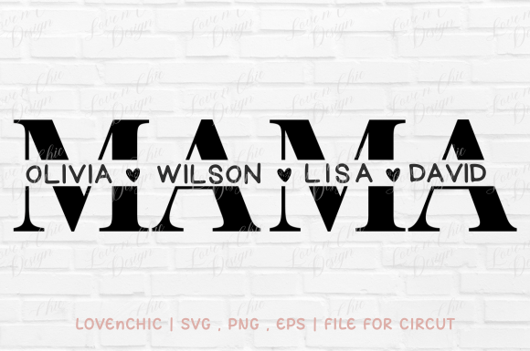 Download Happy Mather's Day - Mama Monogram PNG - Gram Collection